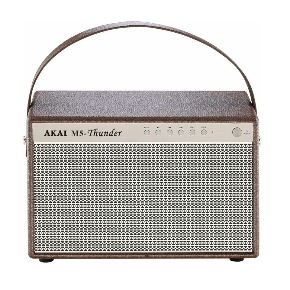 Φωτογραφία προϊόντος: Φορητό Ηχείο Bluetooth AKAI M5-Thunder Brown