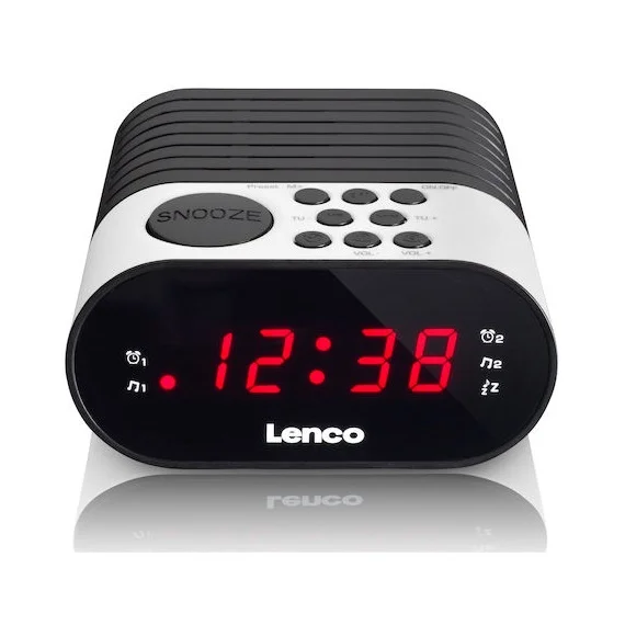 Φωτογραφία προϊόντος: Ρολόι Ραδιόφωνο LENCO CR 07 White