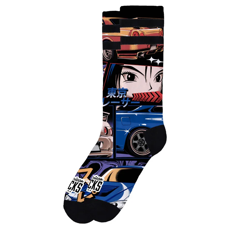 Φωτογραφία προϊόντος: American Socks Tokyo Drift Mid High Signature Κάλτσες Streetwear Unisex