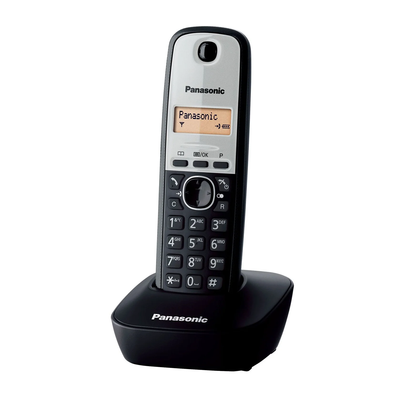 Φωτογραφία προϊόντος: Ασύρματο Τηλέφωνο Panasonic KX-TG1611GRG Ασημί - Μαύρο
