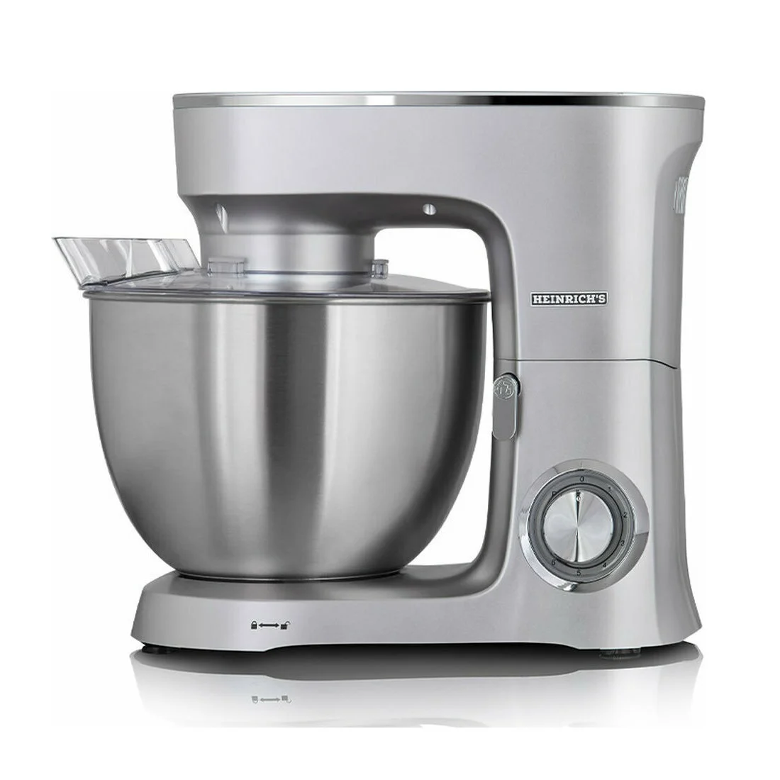 Φωτογραφία προϊόντος: Κουζινομηχανή HEINRICH S KM8078 Silver-Metal