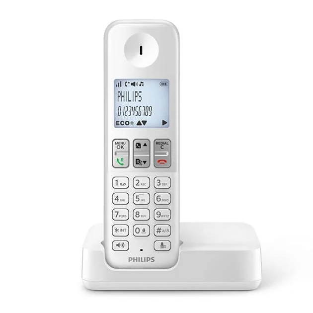 Φωτογραφία προϊόντος: Ασύρματο Τηλέφωνο PHILIPS D2501W/34