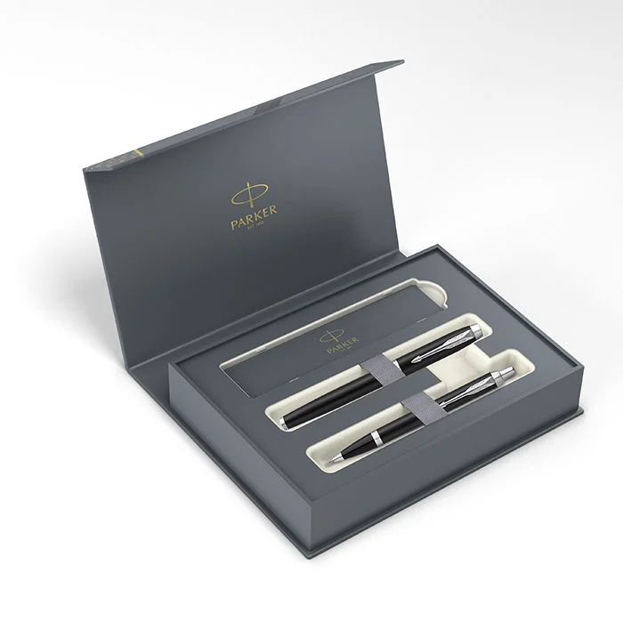 Φωτογραφία προϊόντος: ΣΕΤ PARKER ROLLERBALL ΚΑΙ ΣΤΥΛΟ Ι.Μ. ESSENTIAL MAT.BLACK CT