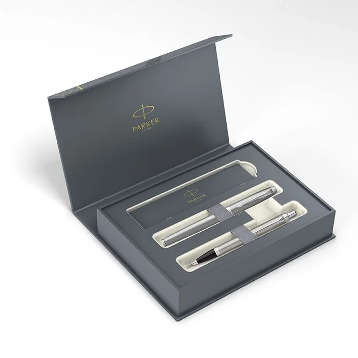 Φωτογραφία προϊόντος: ΣΕΤ PARKER ROLLERBALL ΚΑΙ ΣΤΥΛΟ Ι.Μ. ESSENTIAL S/STEEL CT Set
