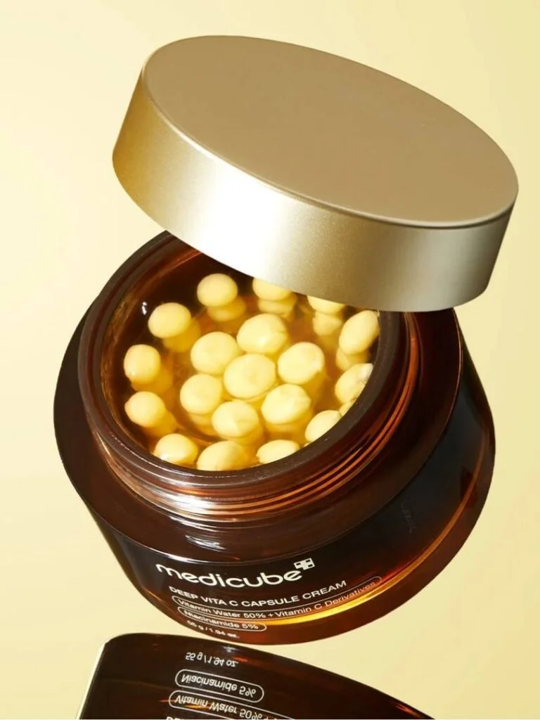 Φωτογραφία προϊόντος: Medicube Deep Vita C Capsule Cream – Ενυδατική κρέμα διπλής υφής για φωτεινό δέρμα