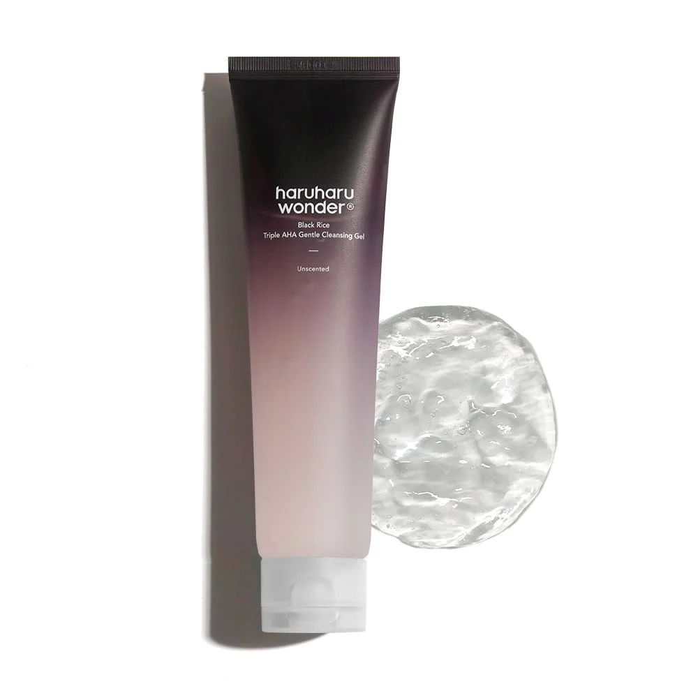 Φωτογραφία προϊόντος: HARUHARU WONDER - Black Rice Triple AHA Gentle Cleansing Gel Unscented 100ml