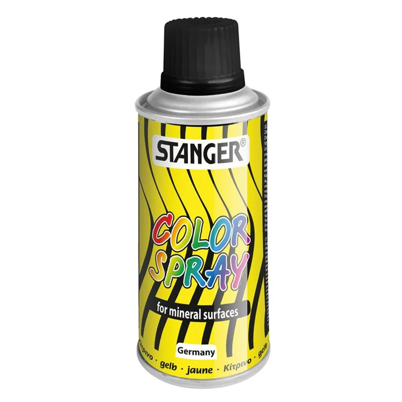 Φωτογραφία προϊόντος: Σπρέι Βαφής Stanger 150ml MS Κίτρινο 115012/1