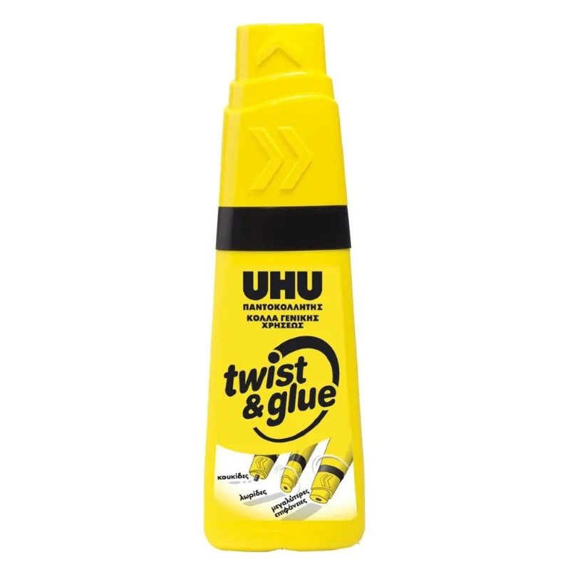 Φωτογραφία προϊόντος: Υγρή Κόλλα UHU Twist + Glue Γενικής Χρήσης 1τμχ 35ml 44275