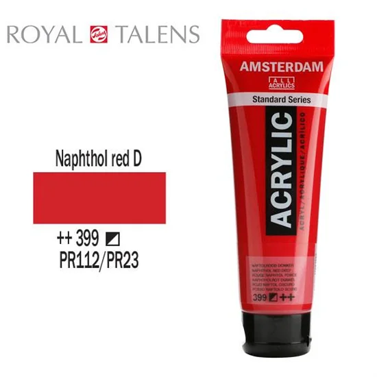Φωτογραφία προϊόντος: Ακρυλικό Χρώμα Royal Talens Amsterdam 120ml 399 Napthol Red Deep 17093992