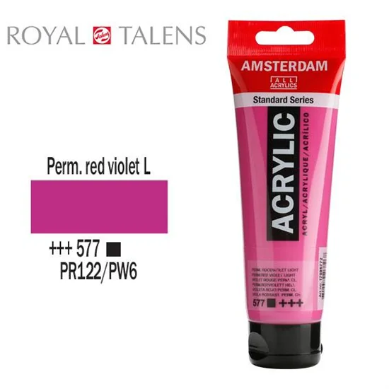 Φωτογραφία προϊόντος: Ακρυλικό Χρώμα Royal Talens Amsterdam 120ml 577 Permanent Red Violet Light 17095772