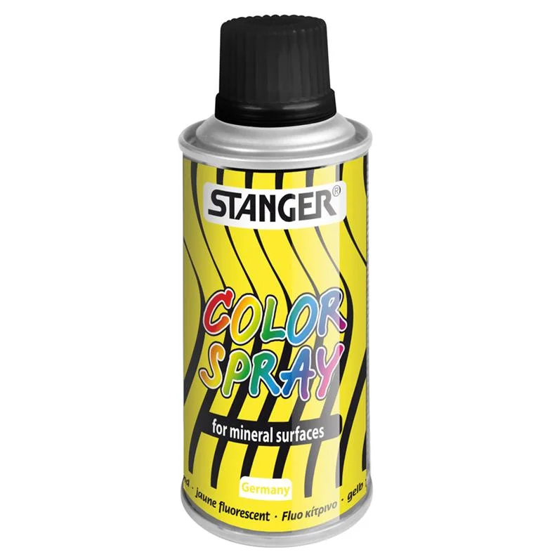 Φωτογραφία προϊόντος: Σπρέι Βαφής Stanger 150ml MS Fluo Κίτρινο 115039/1