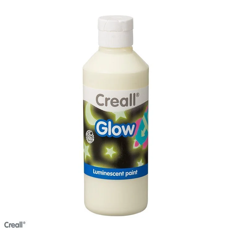 Φωτογραφία προϊόντος: Τέμπερα Creall Glow in the Dark 250ml 1τμχ Πράσινο - Κίτρινο 8714181059413