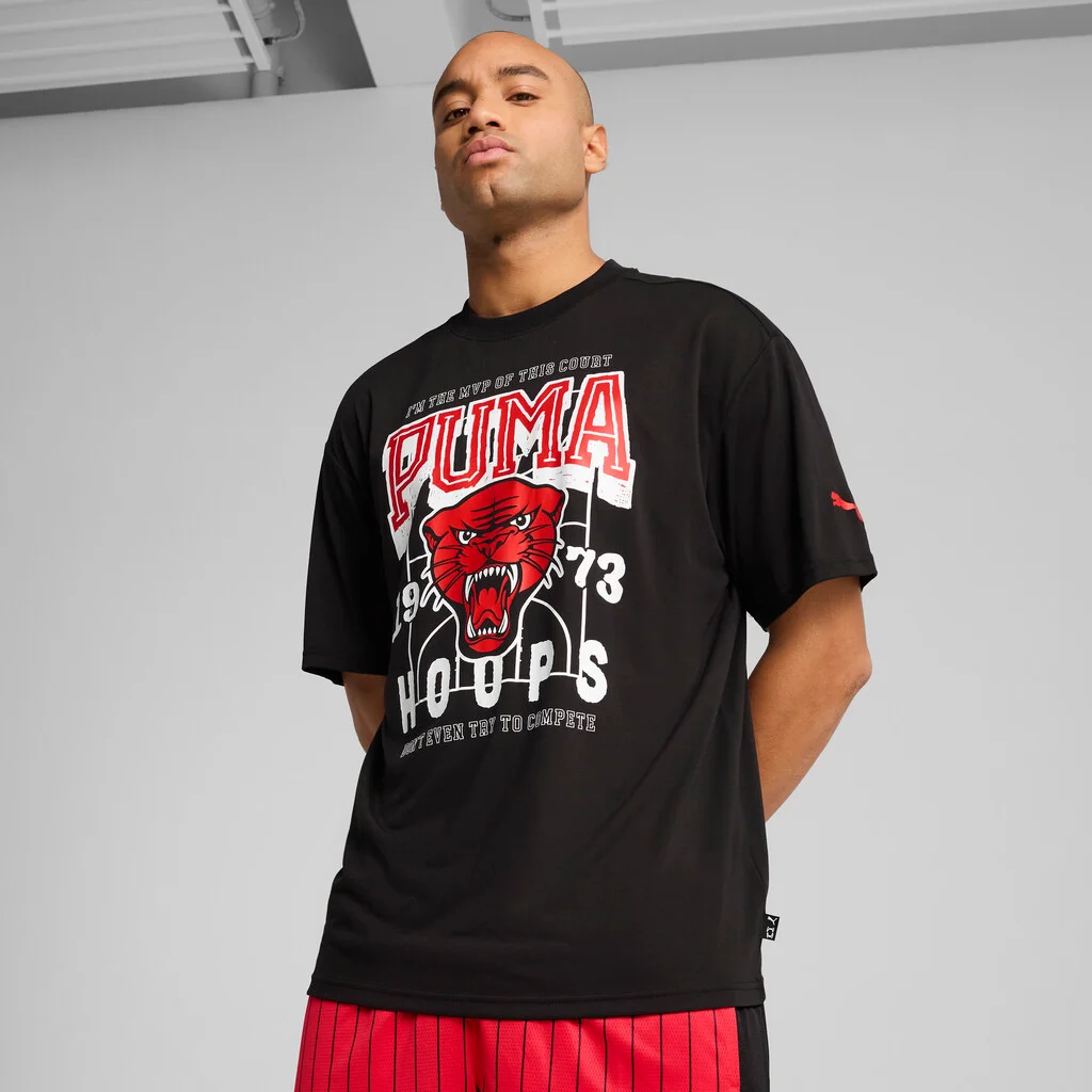 Φωτογραφία προϊόντος: PUMA RIVAL RAGE BASKETBALL TEE - ΜΑΥΡΟ