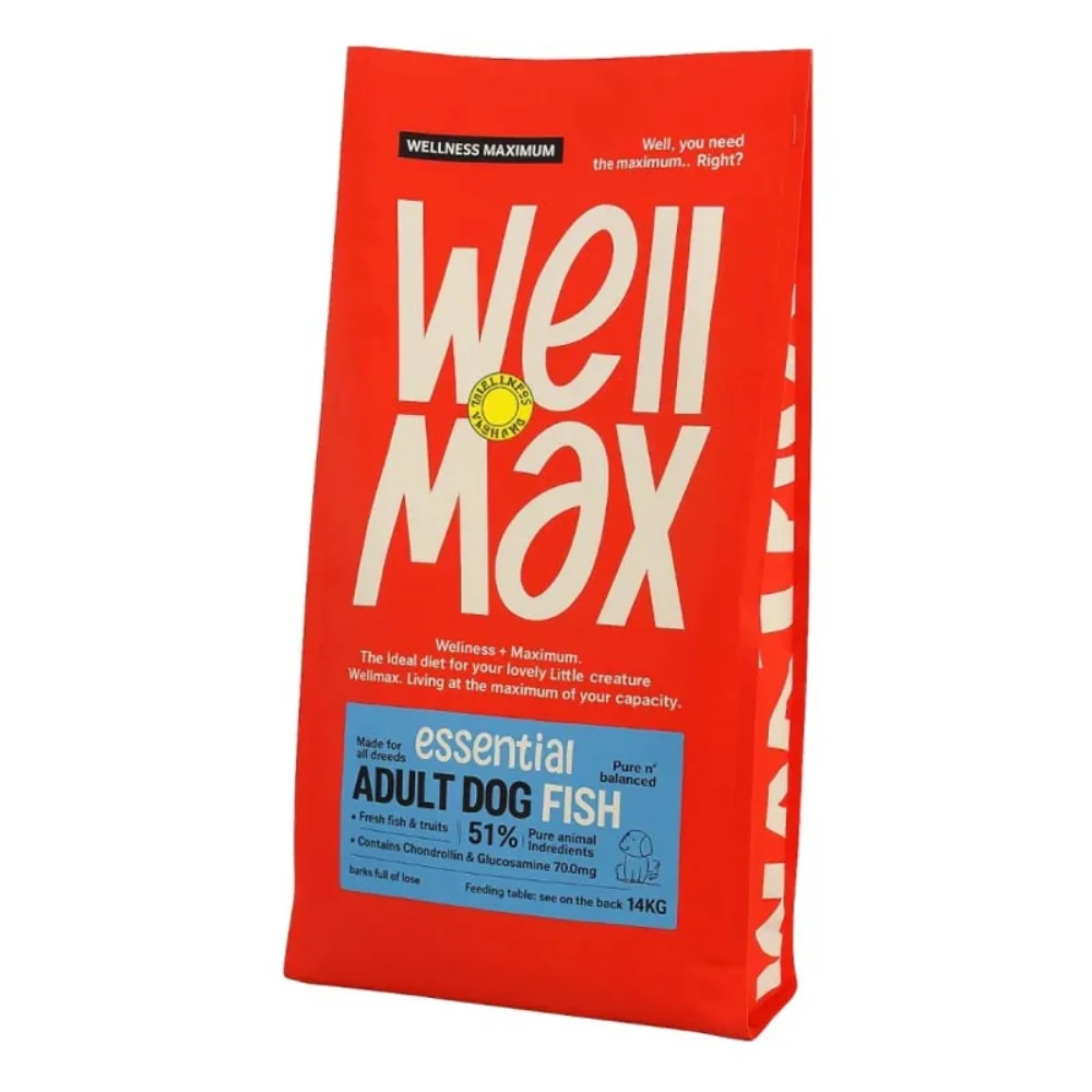 Φωτογραφία προϊόντος: Wellmax Essential Adult με Ψάρι 14kg – Ξηρά Τροφή για Ενήλικους Σκύλους