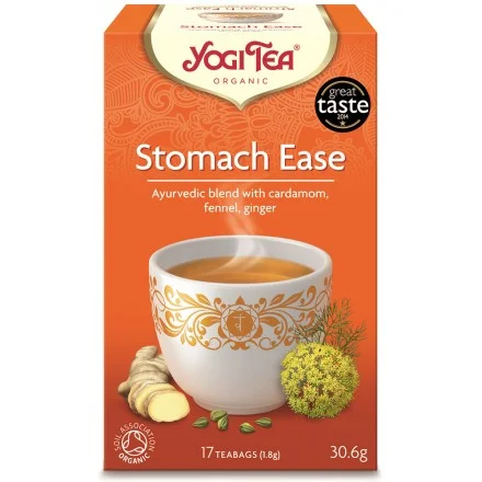 Φωτογραφία προϊόντος: Τσάι YOGI TEA STOMACH EASE ΒΙΟ 17 Φακελάκια 30,6ΓΡ