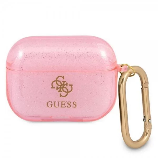 Φωτογραφία προϊόντος: Guess Apple AirPods Pro Glitter Collection Ροζ GUAPUCG4GP