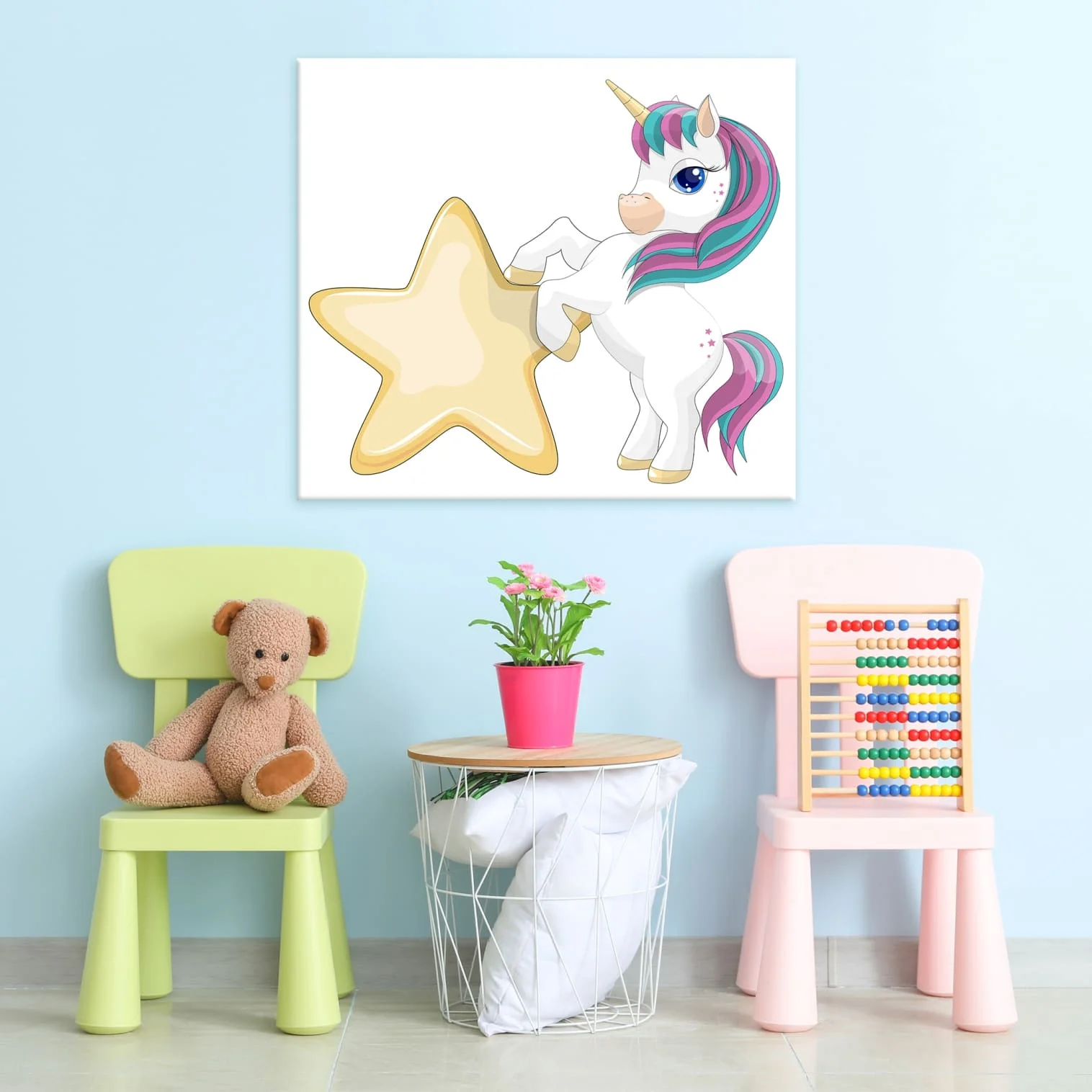 Φωτογραφία προϊόντος: Πίνακας Σε Καμβά - Baby Unicorn