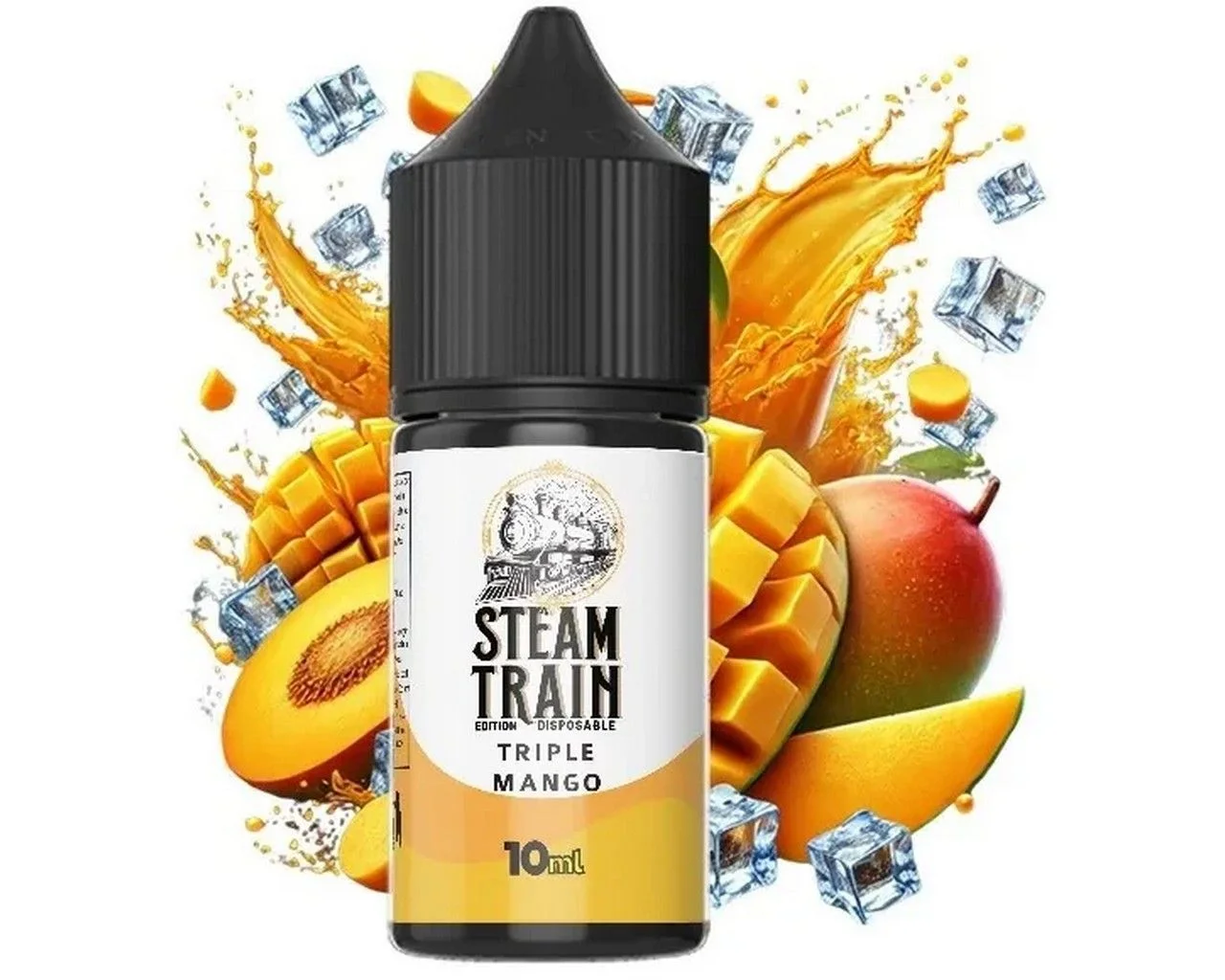 Φωτογραφία προϊόντος: Steam Train Disposable Edition Flavorshot Triple Mango 10ml/30ml