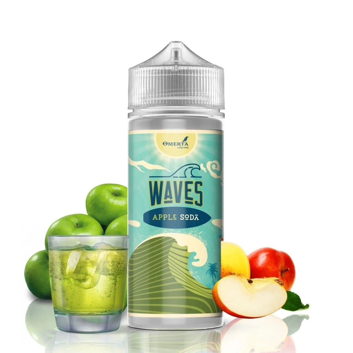 Φωτογραφία προϊόντος: Omerta Waves Flavor Shot Apple Soda 30ml/120ml