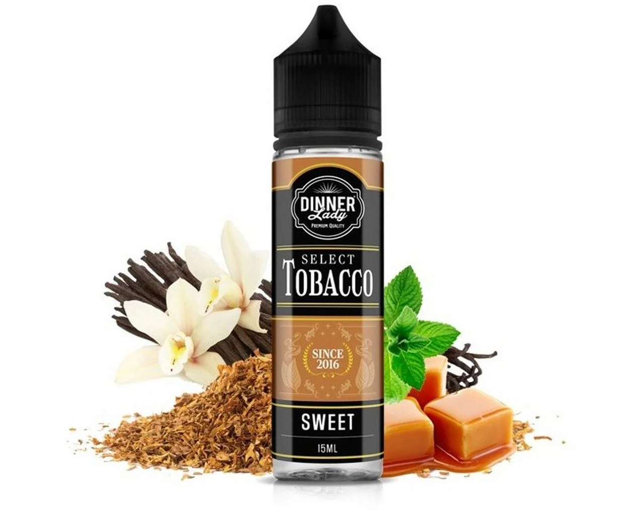 Φωτογραφία προϊόντος: Dinner Lady Select Tobacco Flavour Shot Sweet 15/60ml