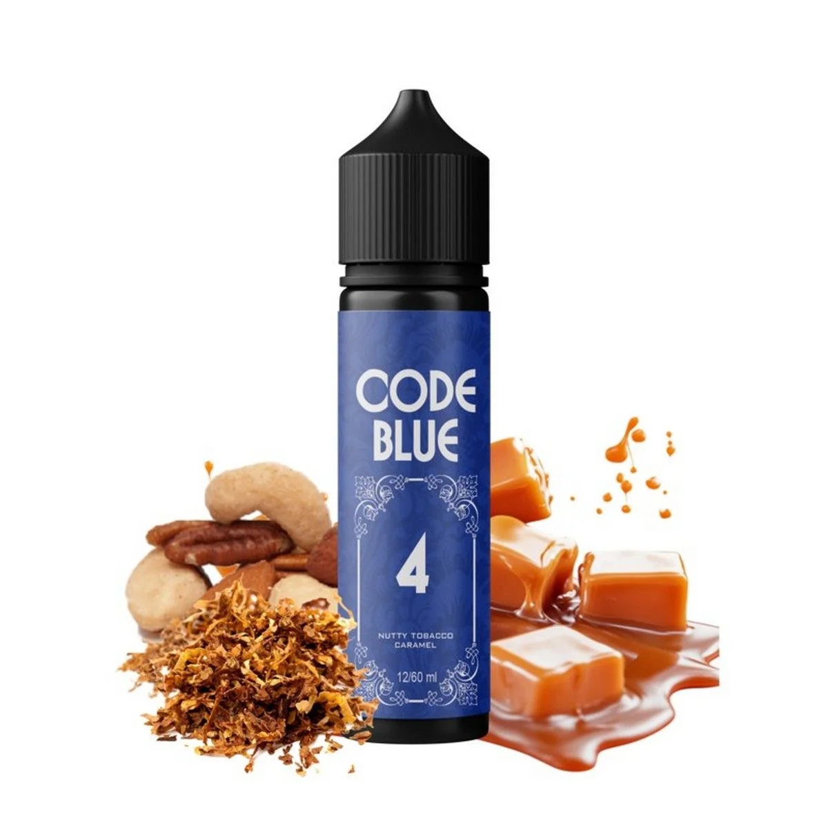 Φωτογραφία προϊόντος: Code Blue Flavor Shot Nutty Tobacco Caramel 12ml/60ml