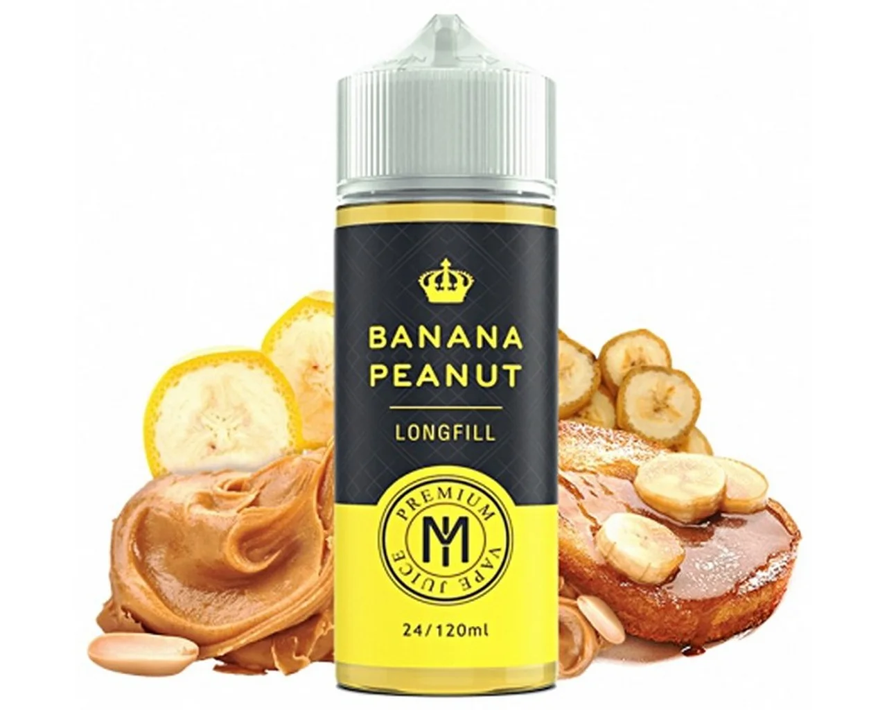 Φωτογραφία προϊόντος: M.i. Juice Flavour Shot Banana Peanut 24ml/120ml