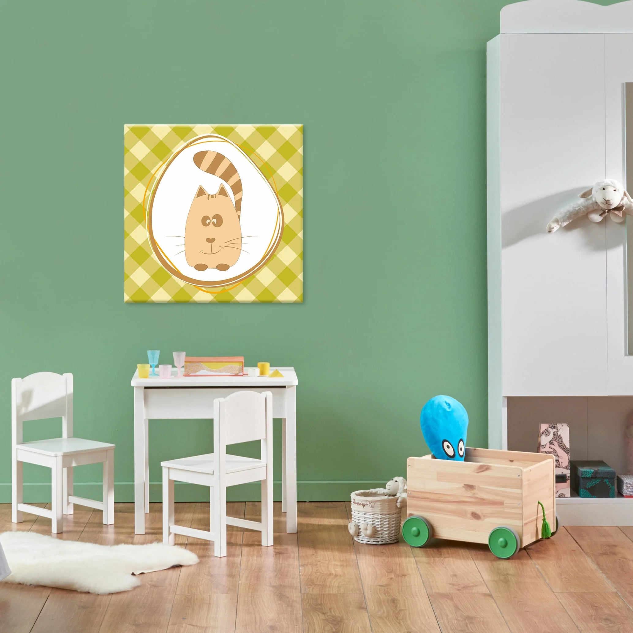 Φωτογραφία προϊόντος: Πίνακας Σε Καμβά - Little Cat