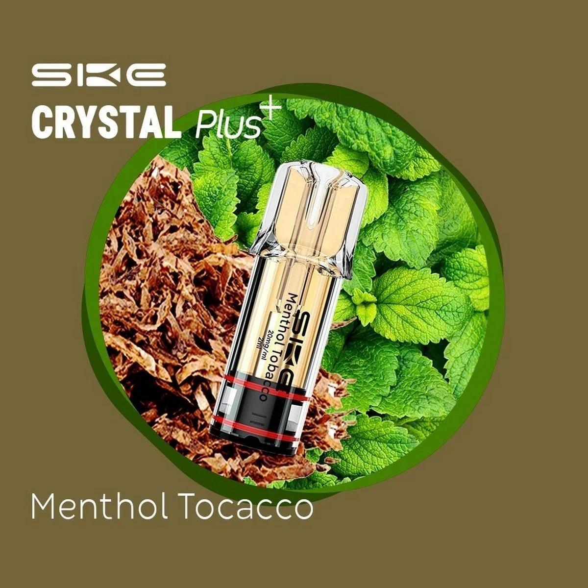 Φωτογραφία προϊόντος: SKE Crystal Plus Pod Menthol Tobacco 2ml | 20mg