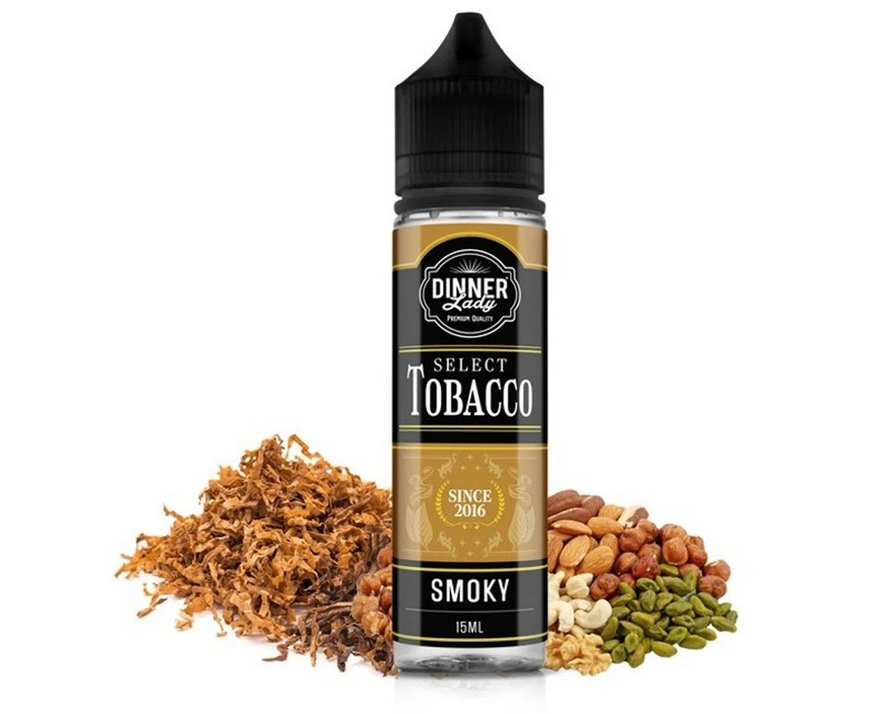 Φωτογραφία προϊόντος: Dinner Lady Select Tobacco Flavour Shot Smoky 15/60ml