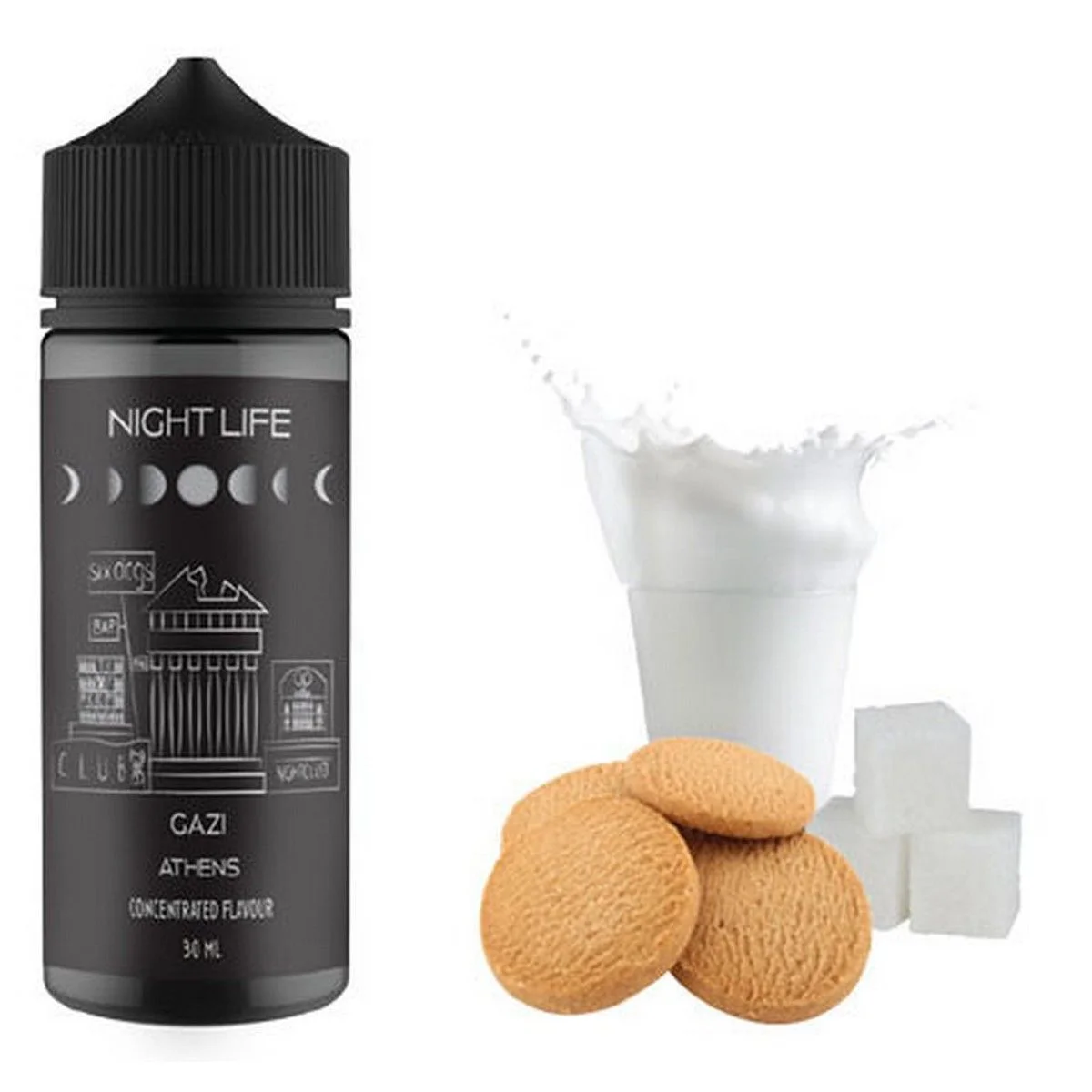 Φωτογραφία προϊόντος: Night Life Flavor Shot Gazi 30ml/120ml