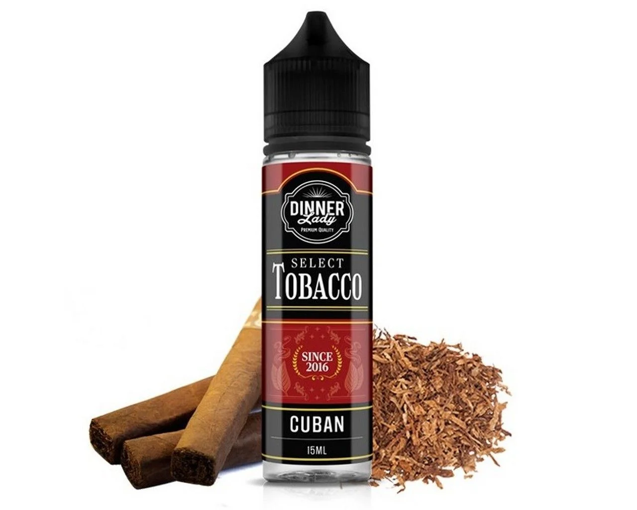 Φωτογραφία προϊόντος: Dinner Lady Select Tobacco Flavour Shot Cuban 15/60ml