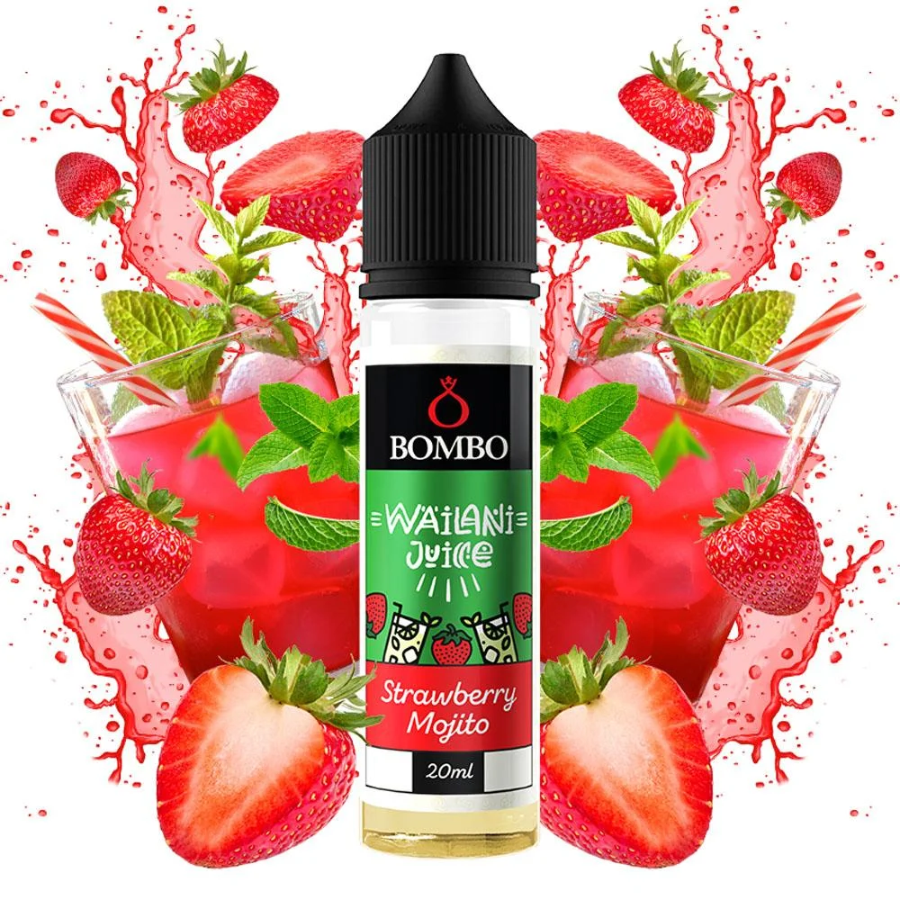 Φωτογραφία προϊόντος: Bombo Wailani Juice Flavor Shot Strawberry Mojito 20ml/60ml