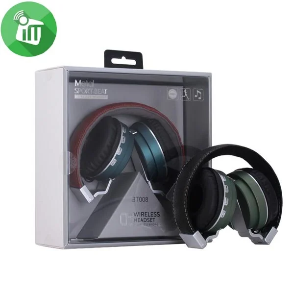 Φωτογραφία προϊόντος: OEM Ακουστικά Wireless Headset Metal SPORT-BEAT BT008