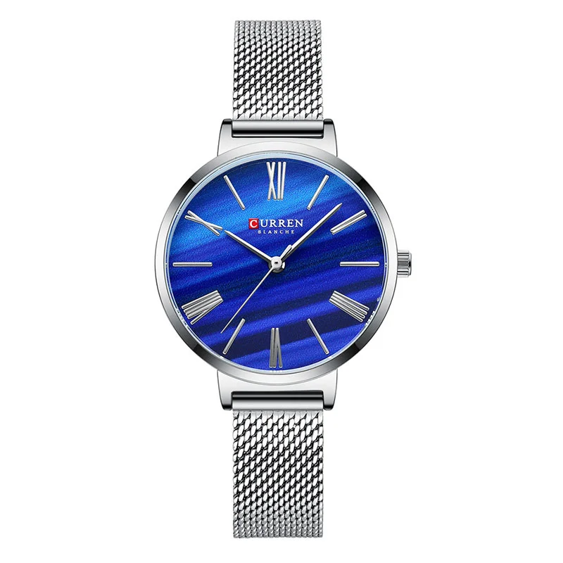 Φωτογραφία προϊόντος: Γυναικείο Ρολόι Curren 9076 Silver Blue