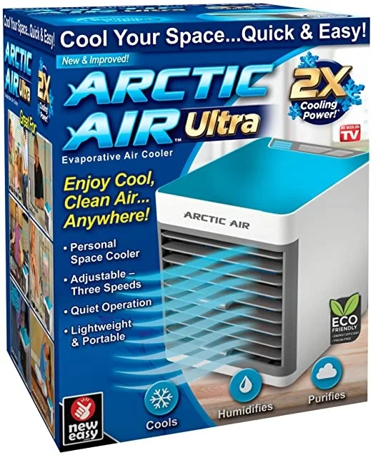 Φωτογραφία προϊόντος: OEM Φορητό mini cooler ice ανεμιστηρας + υγραντήρας Arctic Air Cooler Ultra X2