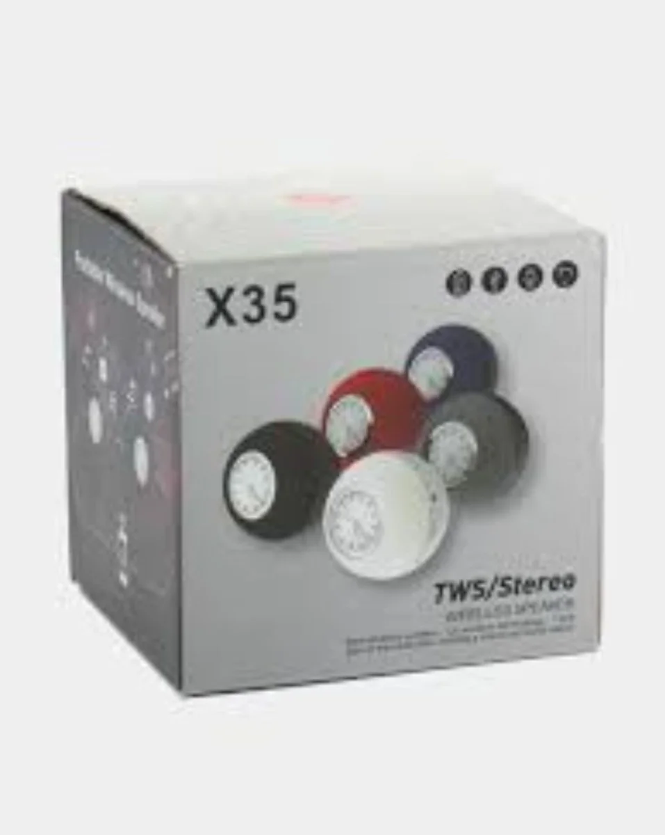 Φωτογραφία προϊόντος: OEM Φορητό Ηχείο Bluetooth X35 με ρολόι σε μαύρο χρώμα