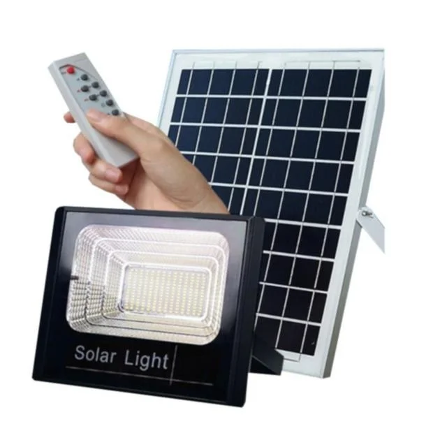 Φωτογραφία προϊόντος: OEM Ηλιακός Solar Προβολέας Αδιάβροχος 50W με Φωτοβολταϊκό Πάνελ, Τηλεκοντρόλ και Χρονοδιακόπτη-CL-730S