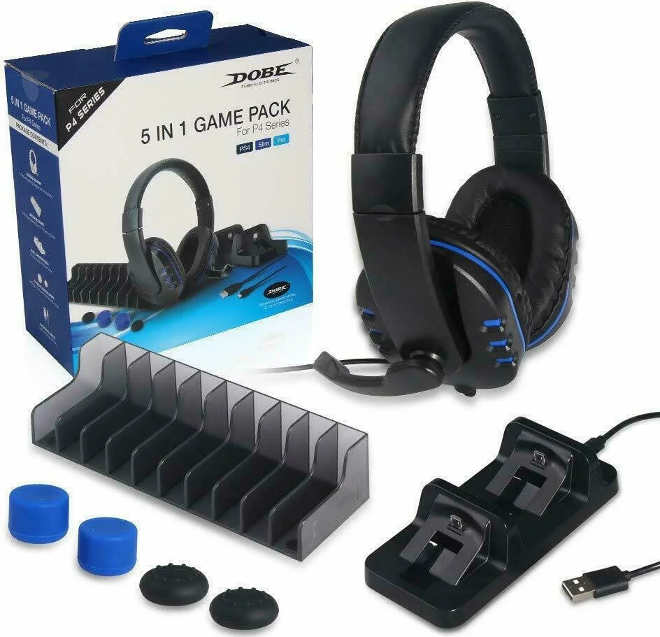 Φωτογραφία προϊόντος: OEM DOBE 5 IN 1 GAME PACK FOR P-4 SERIES