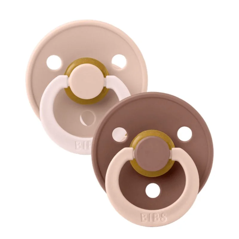 Φωτογραφία προϊόντος: Bibs – Πιπίλες Colour Glow Blush/Woodchuck Size1, 2τμχ