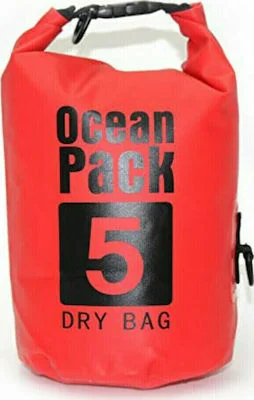 Φωτογραφία προϊόντος: OEM Ocean Pack Στεγανός Σάκος Ώμου με Χωρητικότητα 5 Λίτρων