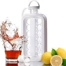 Φωτογραφία προϊόντος: OEM Παγοθηκη Ice Ball Maker 2 σε 1 φορητό μπουκάλι διαφανες