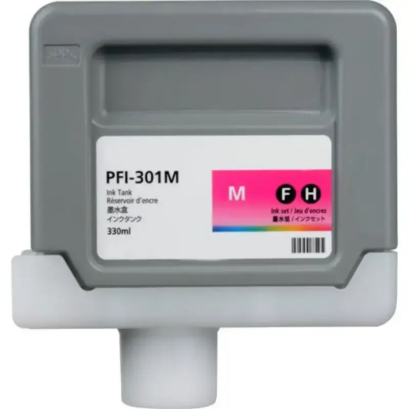 Φωτογραφία προϊόντος: Ecoservice Συμβατό μελάνι Canon PFI-301 Magenta (1488B001AA)