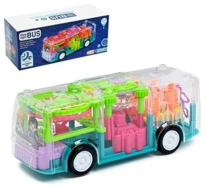 Φωτογραφία προϊόντος: OEM Gear Light Bus Παιχνίδι με φως και μουσική