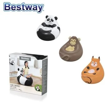 Φωτογραφία προϊόντος: OEM Bestway Cozy Critters Παιδικη Φουσκωτη Πολυθρόνα 72εκ σε 3 σχεδια