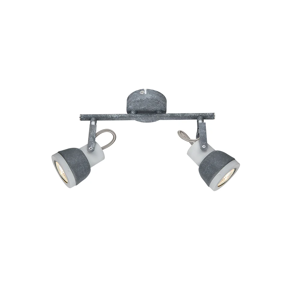 Φωτογραφία προϊόντος: Aca Decor AcaLight Offer NETTO ΦΩΤΙΣΤΙΚΟ ΟΡΟΦΗΣ ΑΠΟΧΡΩΣΗ ΤΣΙΜΕΝΤΟΥ ΜΕΤΑΛΛΙΚΟ ΣΥΜΒΑΤΙΚΟ 2ΧGU10 IP20 330Χ185mm