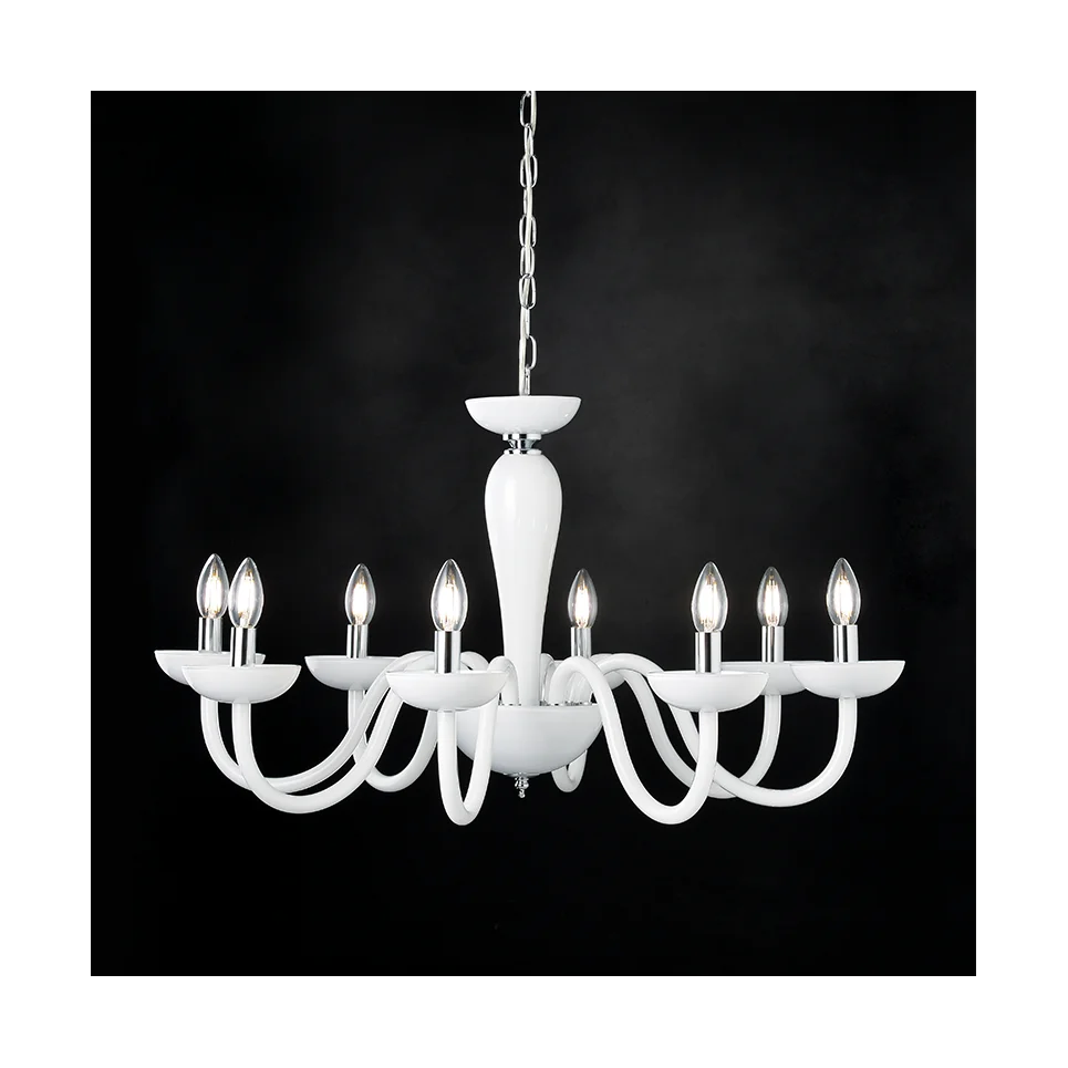 Φωτογραφία προϊόντος: Aca Decor AcaLight Offer NETTO ΦΩΤΙΣΤΙΚΟ ΚΡΕΜΑΣΤΟ ΛΕΥΚΟ ΚΡΥΣΤΑΛΛΙΝΟ ΣΥΜΒΑΤΙΚΟ 8ΧΕ14 IP20 Φ880Χ1680mm