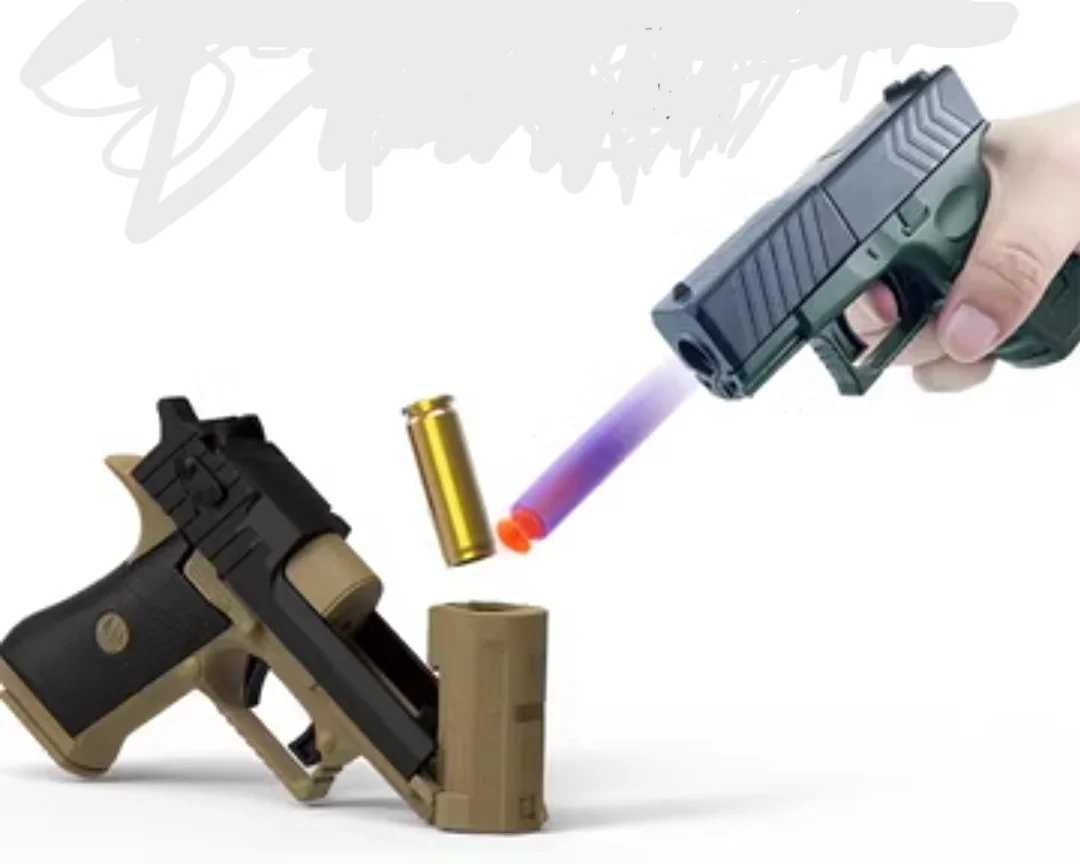 Φωτογραφία προϊόντος: OEM Παιδικό όπλο Glock με μαλακές σφαίρες-κάλυκες