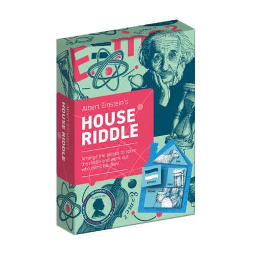 Φωτογραφία προϊόντος: OEM Γρίφος Professor Puzzle Albert Einstein's House Riddle