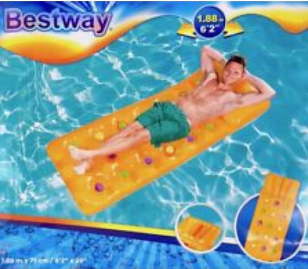 Φωτογραφία προϊόντος: OEM Bestway φουσκωτό στρώμα θαλάσσης ποτηράτο 1.88*71 cm
