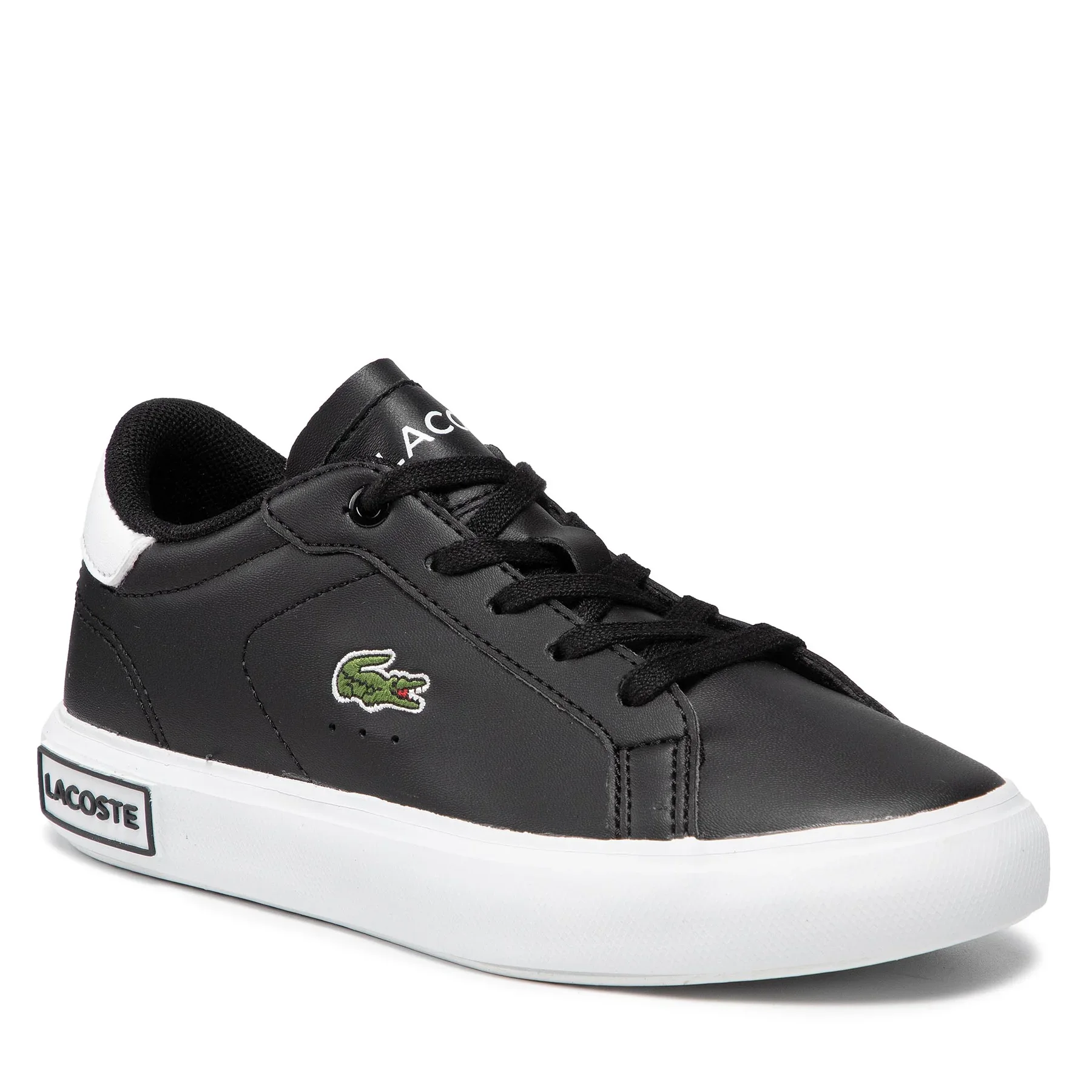 Φωτογραφία προϊόντος: LACOSTE ΓΥΝΑΙΚΕΙΟ SNEAKER POWERCOURT 0721, ECO LEATHER 37-44SUJ0014312, ΜΑΥΡΟ, Γυναίκα